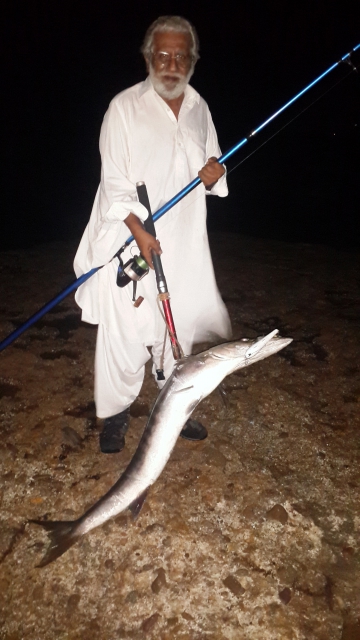 12kg Barracuda Catch French Beach Karachi Pakistan 